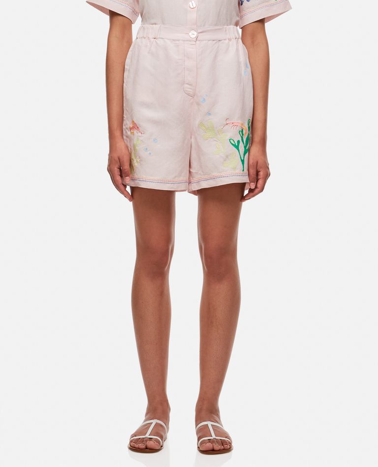 Helmstedt Pink Aleta Shorts In Rose
