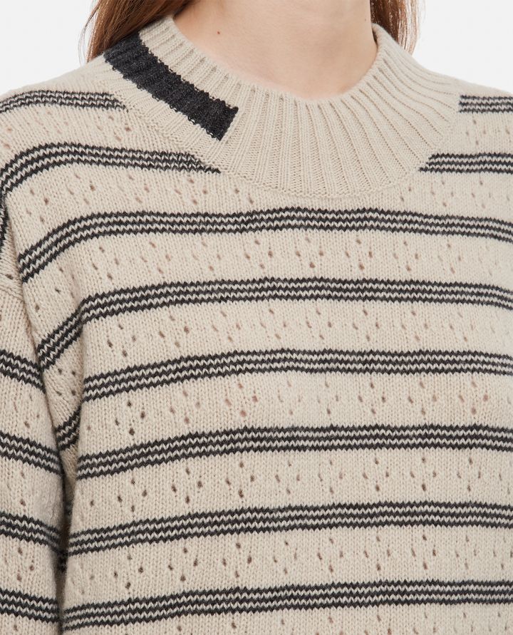 Moncler - MAGLIONE IN LANA_4