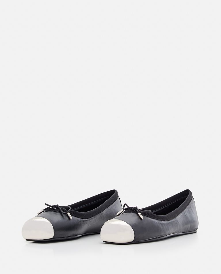 Alexander McQueen  ,  Leather Ballet Flats  ,  Black 38,5