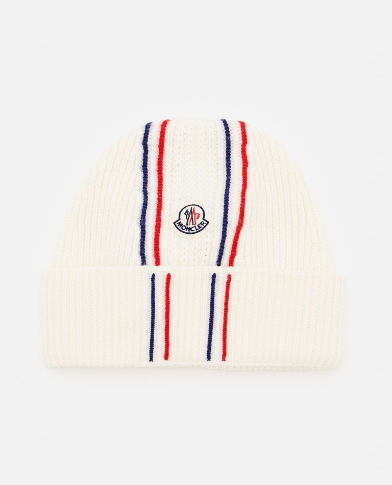 Moncler  ,  Beanie Hat  ,  White TU