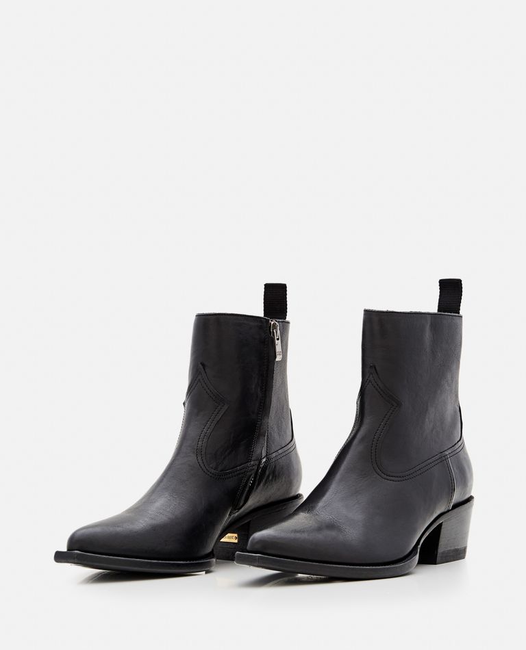 Golden Goose  ,  Debbie Leather Boots  ,  Black 37