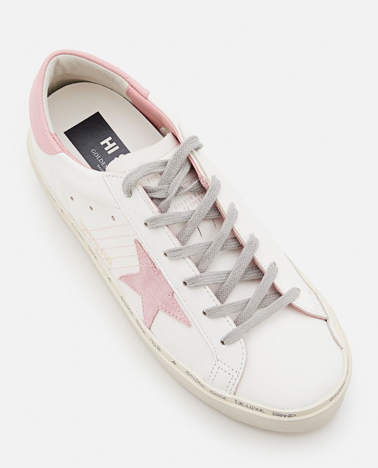 Golden goose best sale pink hi star