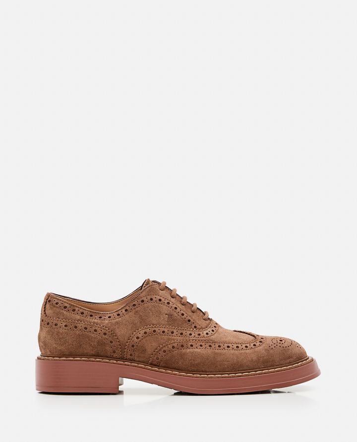 Tod's - SUEDE LACE-UP SHOES_1