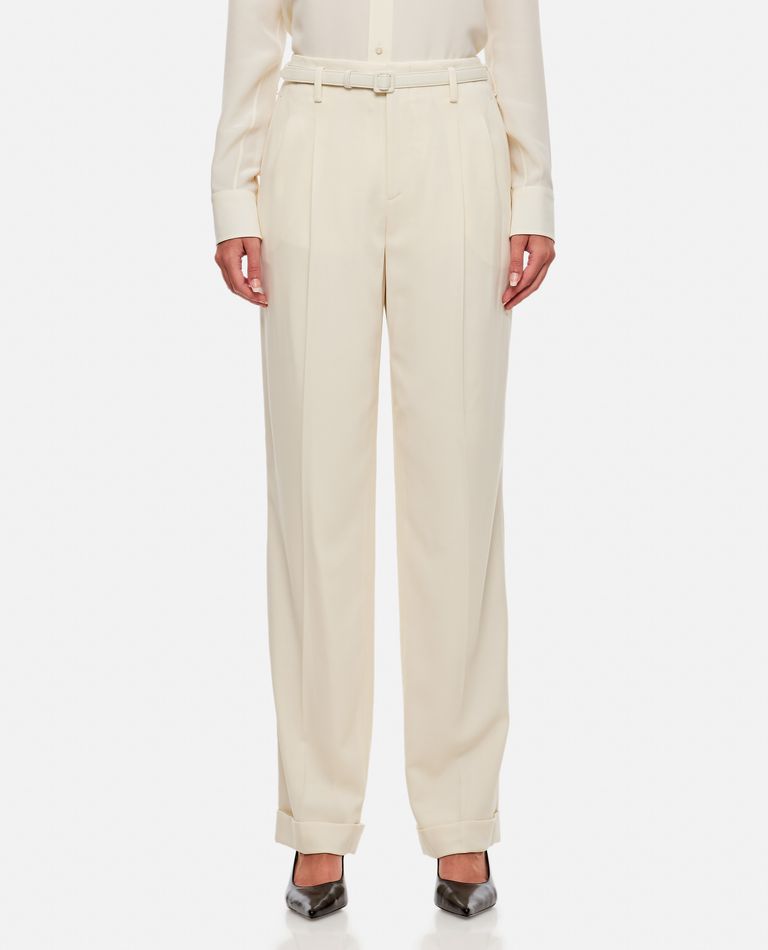 Ralph Lauren Collection  ,  Stamford Pleated Pants  ,  White 8