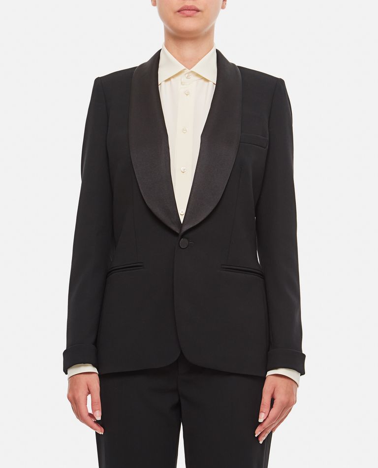 Ralph Lauren Collection  ,  Sawyed Lined Jacket  ,  Black 6