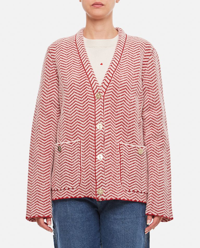 BARRIE CASHMERE CARDIGAN JACKET