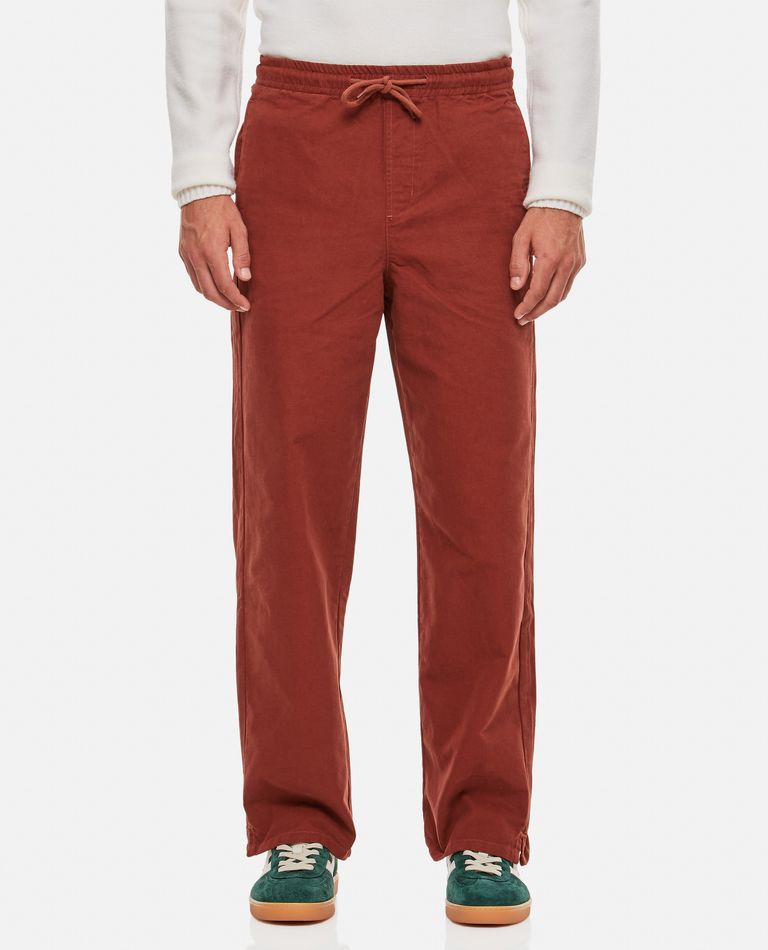 Shop Apc Vincent Trousers In Brown