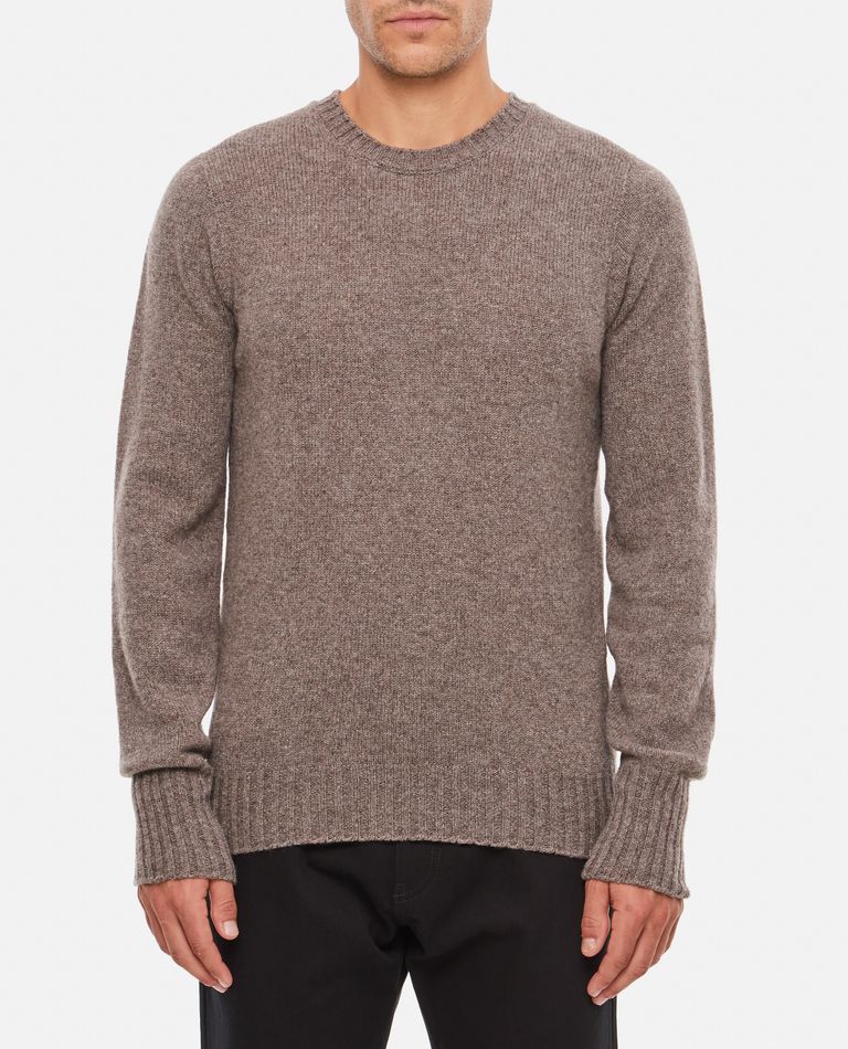 Drumohr  ,  Crewneck Wool Sweater  ,  Grey 52