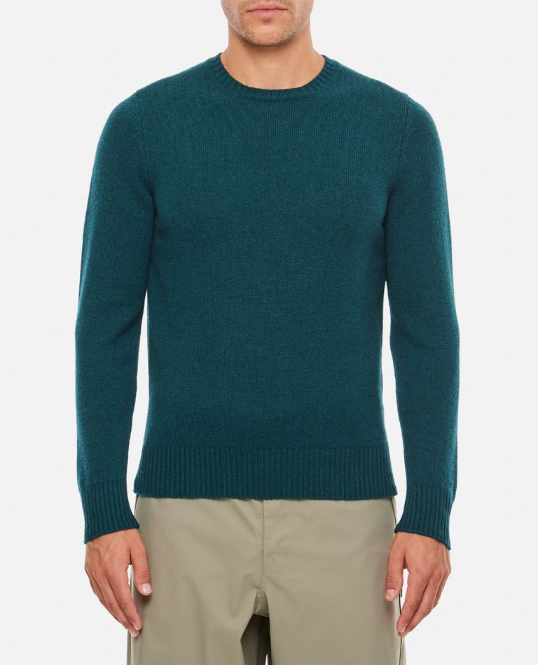 Drumohr  ,  Crewneck Cashmere Sweater  ,  Green 52