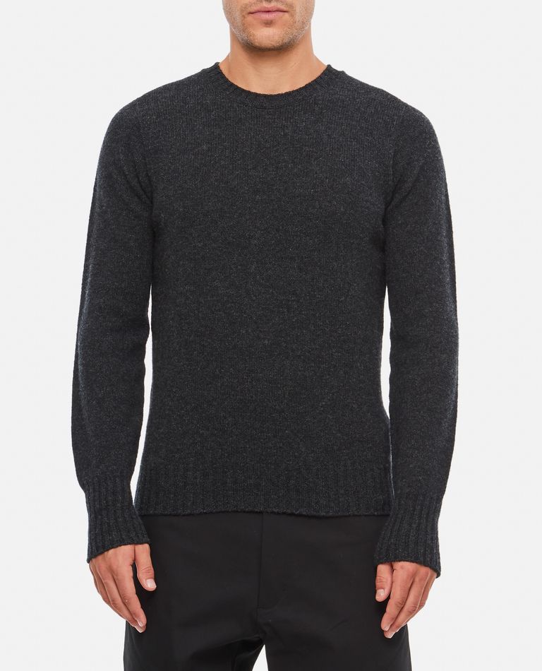 Drumohr  ,  Crewneck Wool Sweater  ,  Grey 48
