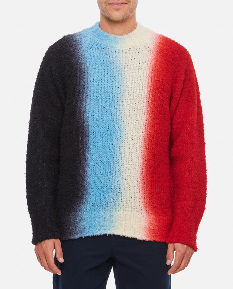 Sacai  ,  Tie Dye Knit Pullover  ,  Multicolor 2