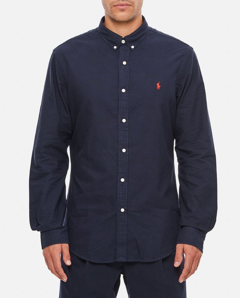 Polo Ralph Lauren  ,  Long Sleeve Sport Shirt  ,  Blue M
