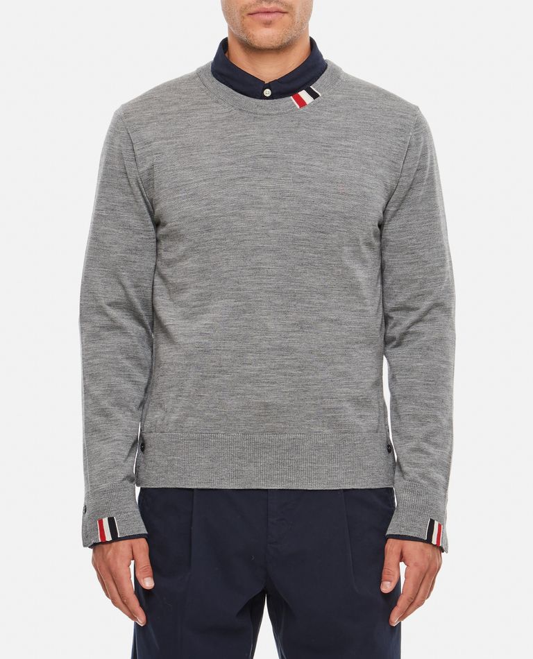 JERSEY STITCH PULLOVER for Men - Thom Browne sale | Biffi