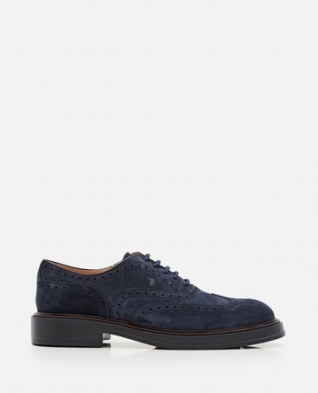 Tod's - SUEDE LACE-UP SHOES