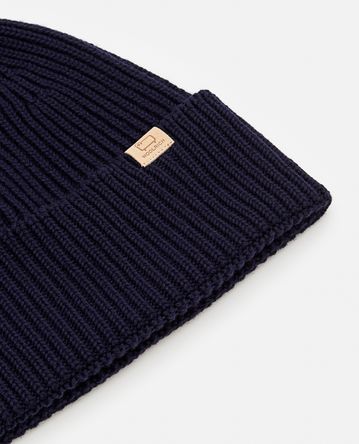Woolrich - MERINO WOOL RIBBED BEANIE