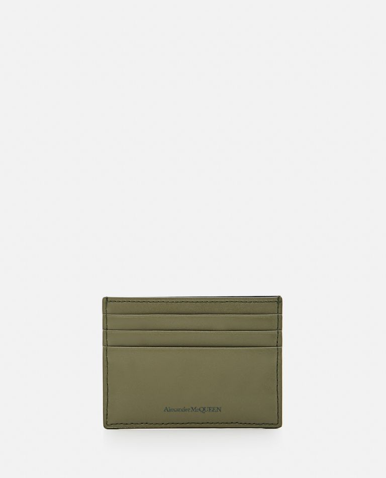 Alexander McQueen  ,  Card Holder  ,  Green TU