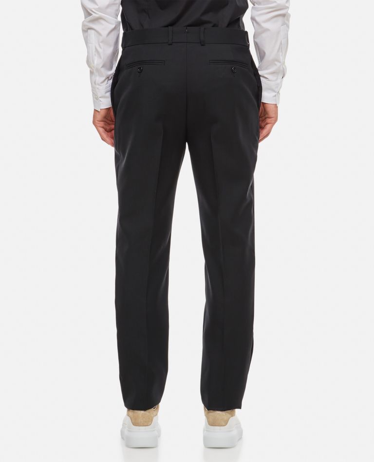 パンツ Alexander McQueen Cigarette trousers Black Alexander McQueen High Waisted Cigarette Pant in Black | eBay