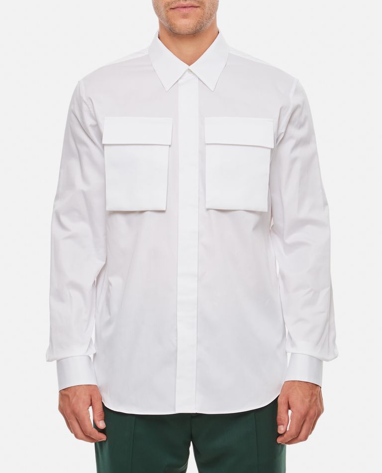 Alexander McQueen  ,  Slim Fit Shirt  ,  White 15,5