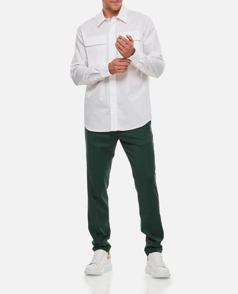 Alexander McQueen  ,  Slim Fit Shirt  ,  White 15,5