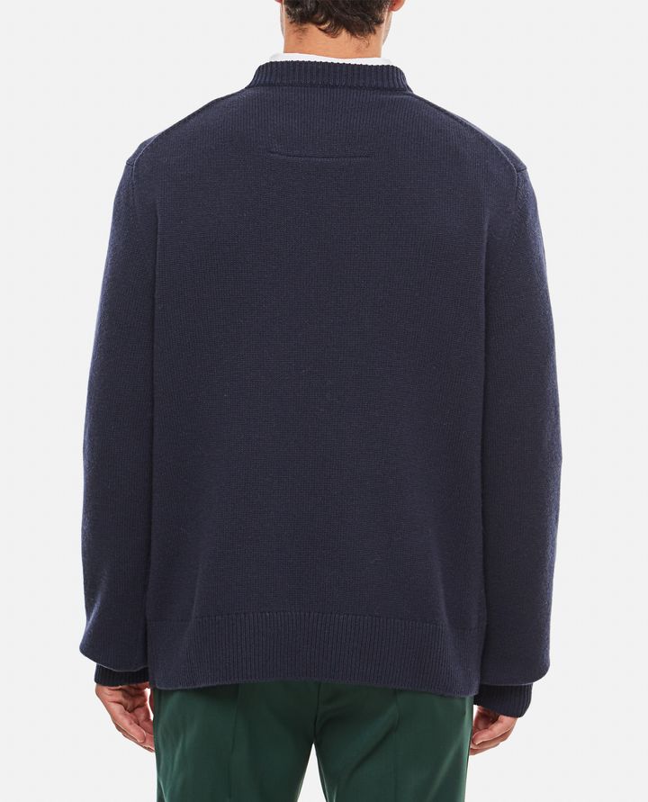Givenchy - COLLEGE EMBROIDERY CREWNECK SWEATER_3