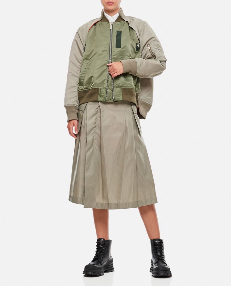 NYLON TWILL BLOUSON JACKET for Women - Sacai | Biffi