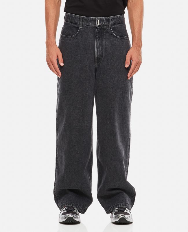 LOW CROTCH WIDE DENIM PANT for Men - Givenchy | Biffi