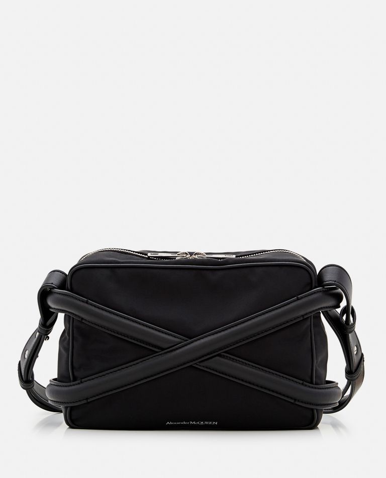 Alexander Mcqueen Harness Camera Bag In Black