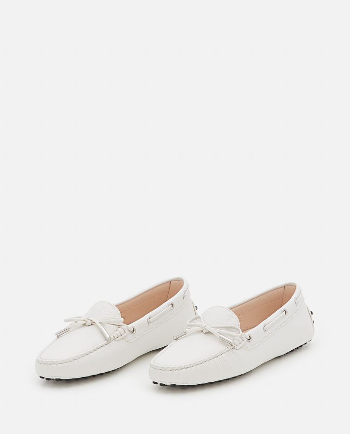 Tod's - EYELETS LEATHER LOAFERS_3