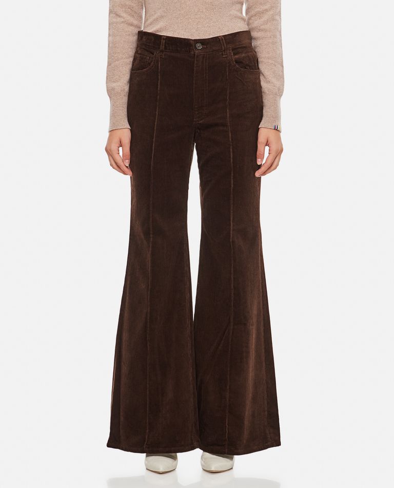 Polo Ralph Lauren  ,  Flare Full Length Trousers  ,  Brown 8