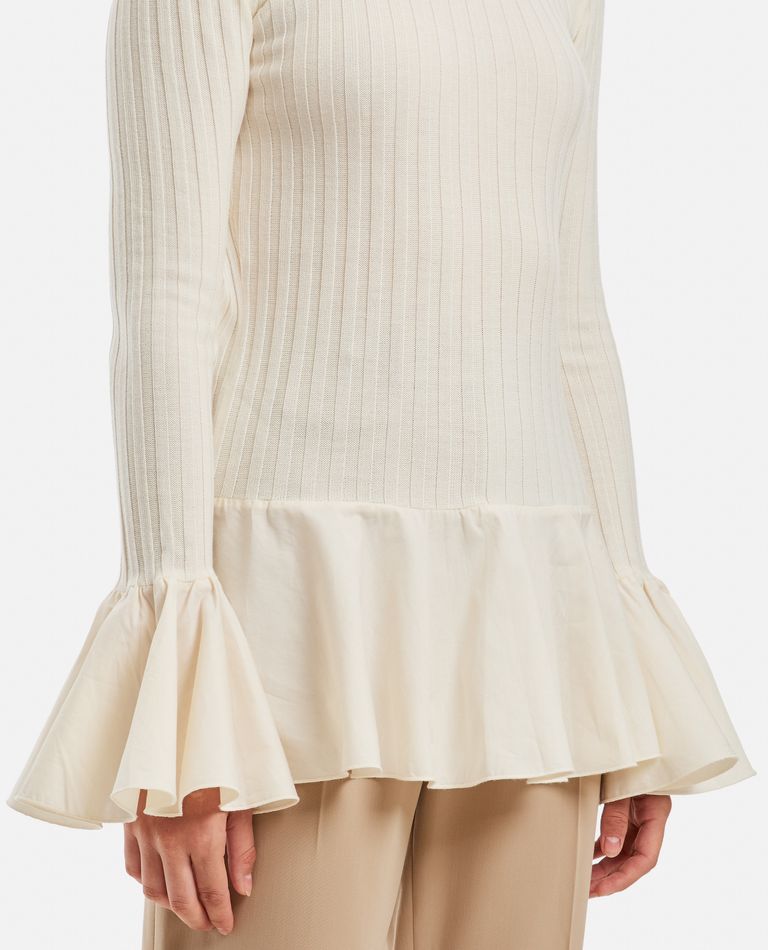 UNDERPINNING WOOL TOP for Women - JW Anderson | Biffi