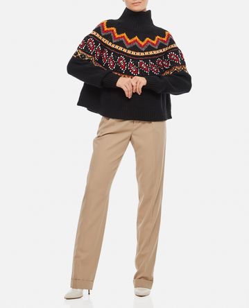 Alanui - ANTARCTIC CIRCLE TURTLENECK SWEATER