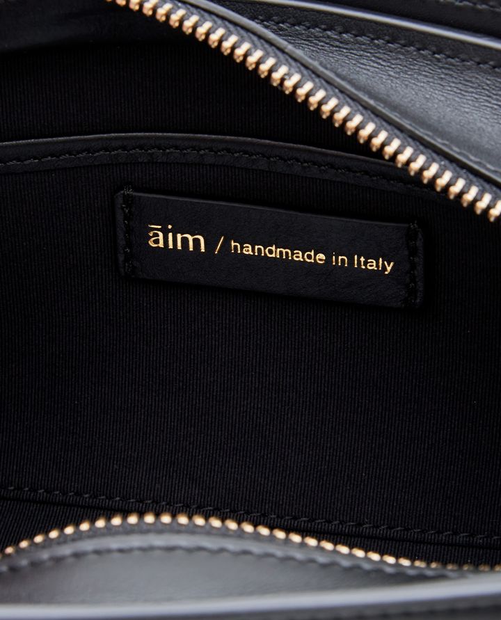 Aim Handmade in Italy - MICRO OLIVIA SMOOTH CALF LEATHER HANDBAG_4
