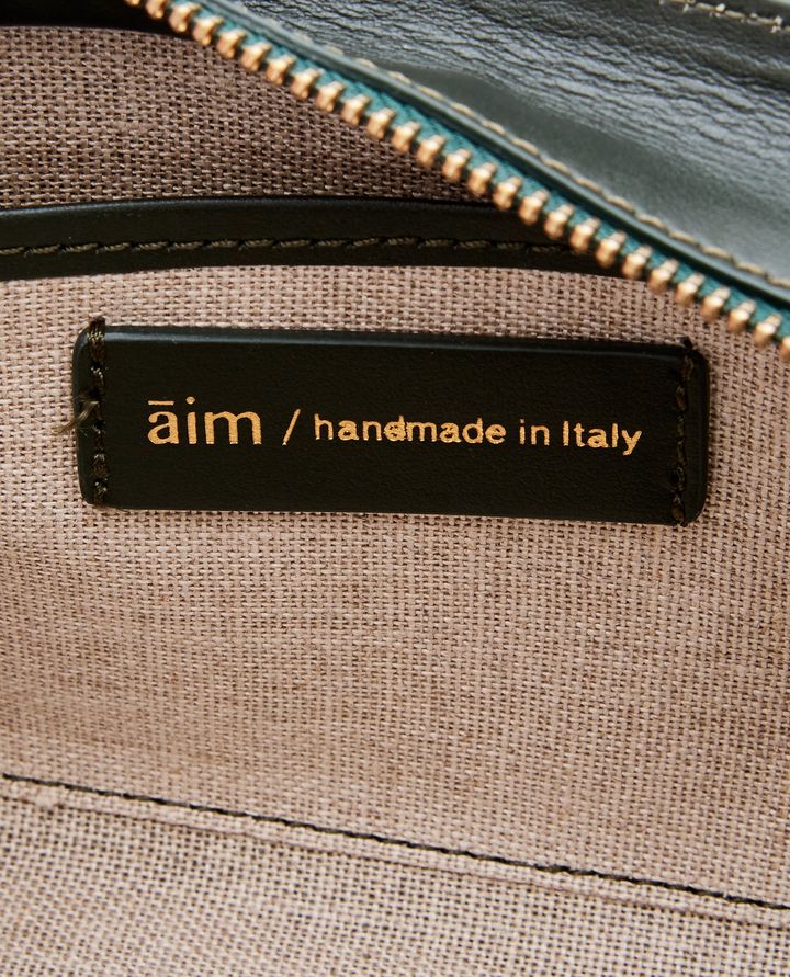 Aim Handmade in Italy - MICRO OLIVIA SMOOTH CALF LEATHER HANDBAG_4
