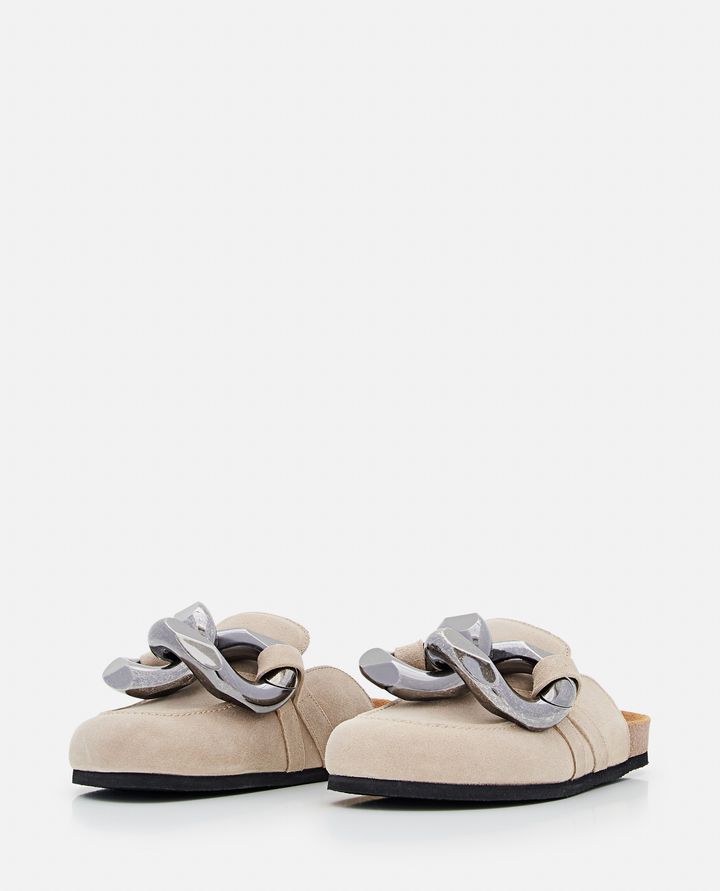 JW Anderson - CHAIN SUEDE LOAFERS_2