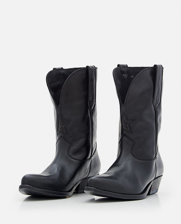 Golden Goose - WISH STAR LEATHER BOOTS_2