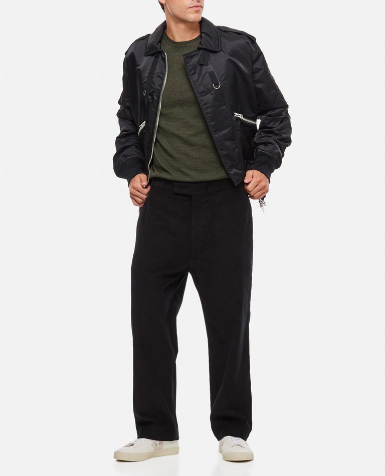 Sacai  ,  Nylon Twill Blouson  ,  Black 1