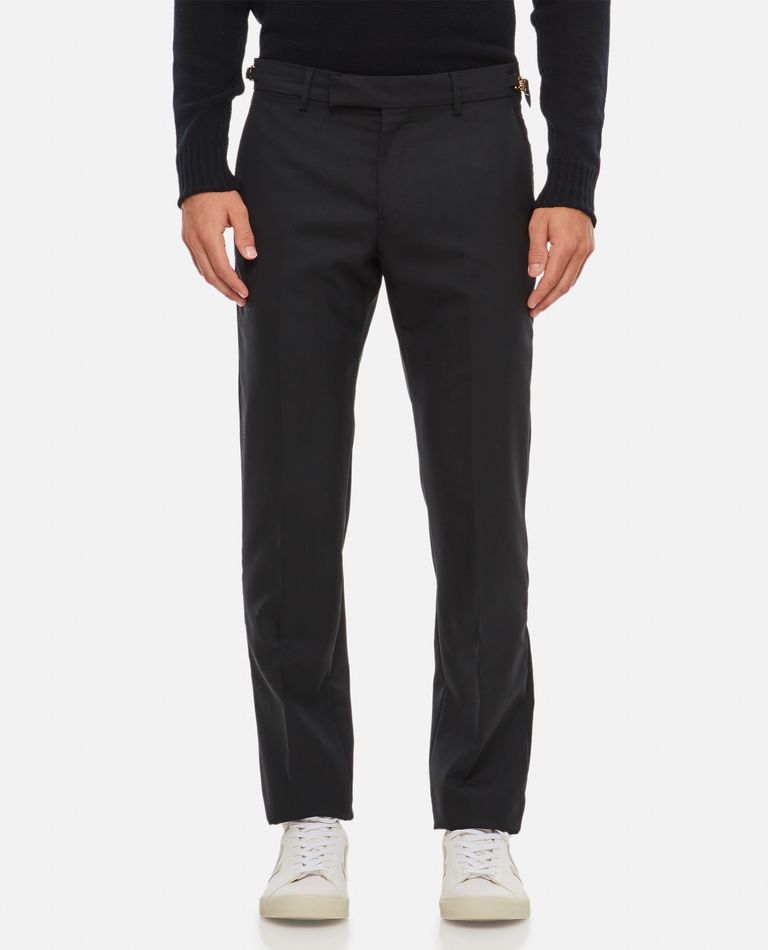 Black Medusa '95 Trousers by Versace on Sale