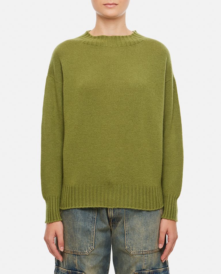 Drumohr  ,  Cashmere Crewneck Sweater  ,  Green L