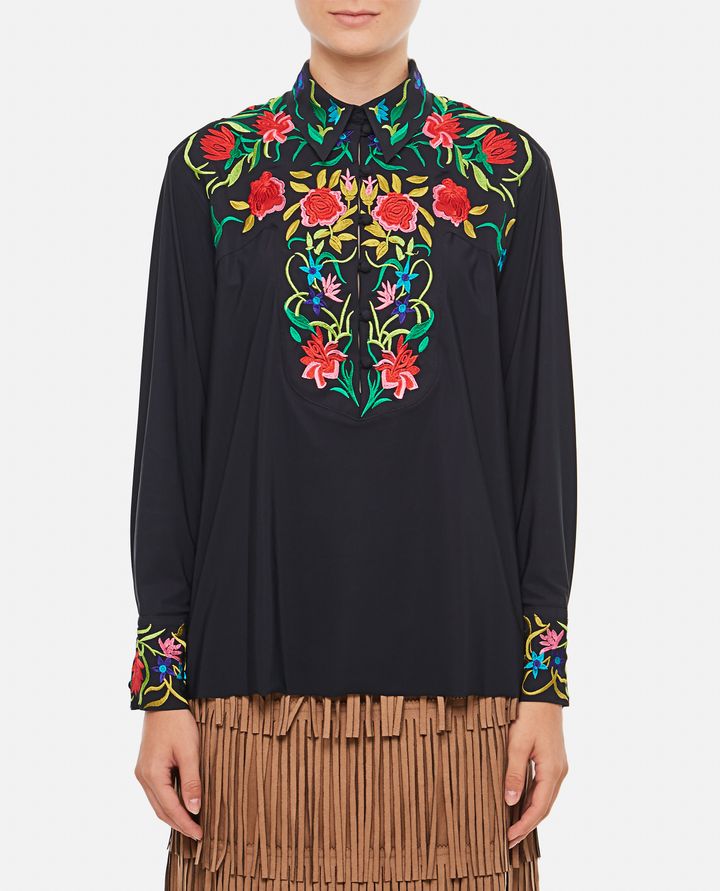 Irié - EMBROIDERED LONG SLEEVES BLOUSE_1