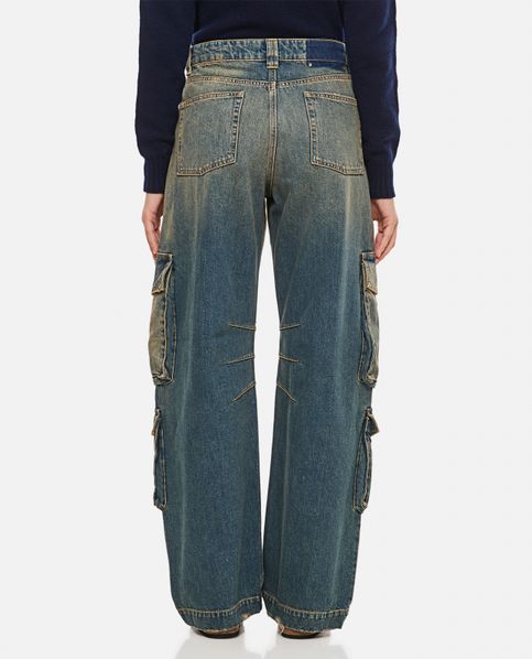 Golden Goose Journey W's Denim Cargo Jeans