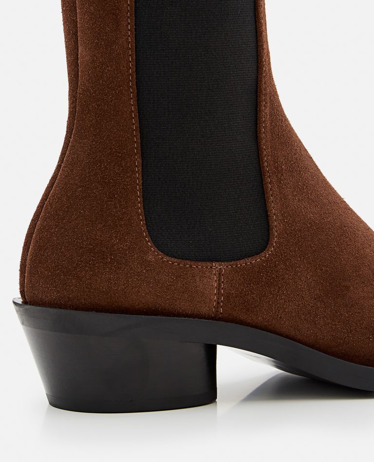 BRONCO SUEDE CHELSEA BOOTS