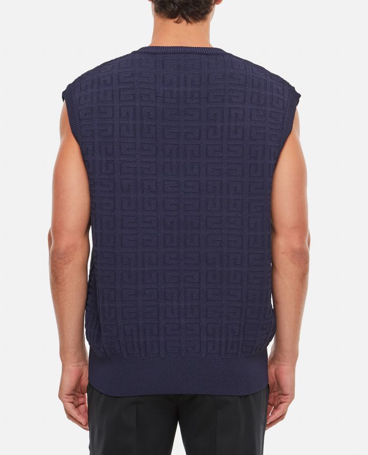 Givenchy - TEXTURED ALL OVER 4G VEST_4