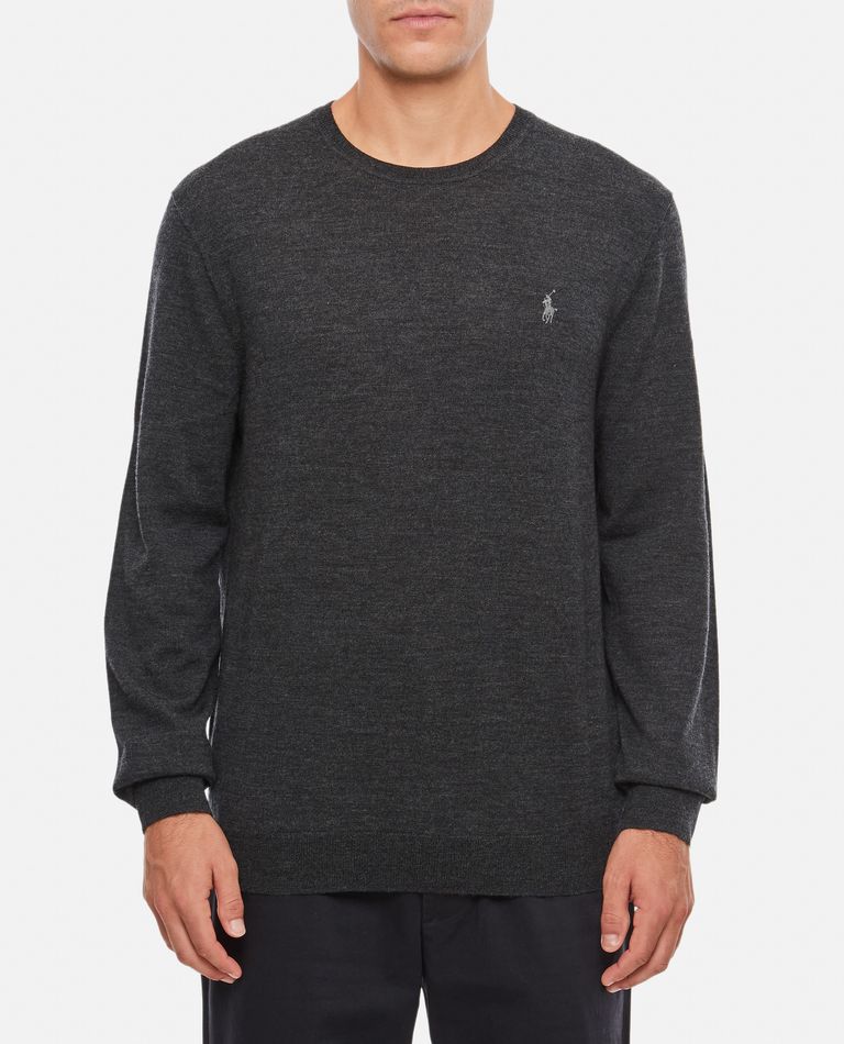 Polo Ralph Lauren  ,  Ls Sf Cn Pp-long Sleeve Pullover  ,  Grey XL