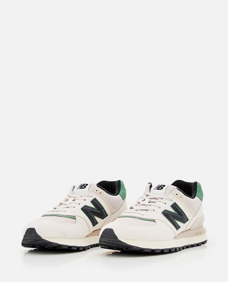 New Balance  ,  Low Top 574 Sneakers  ,  White 9,5