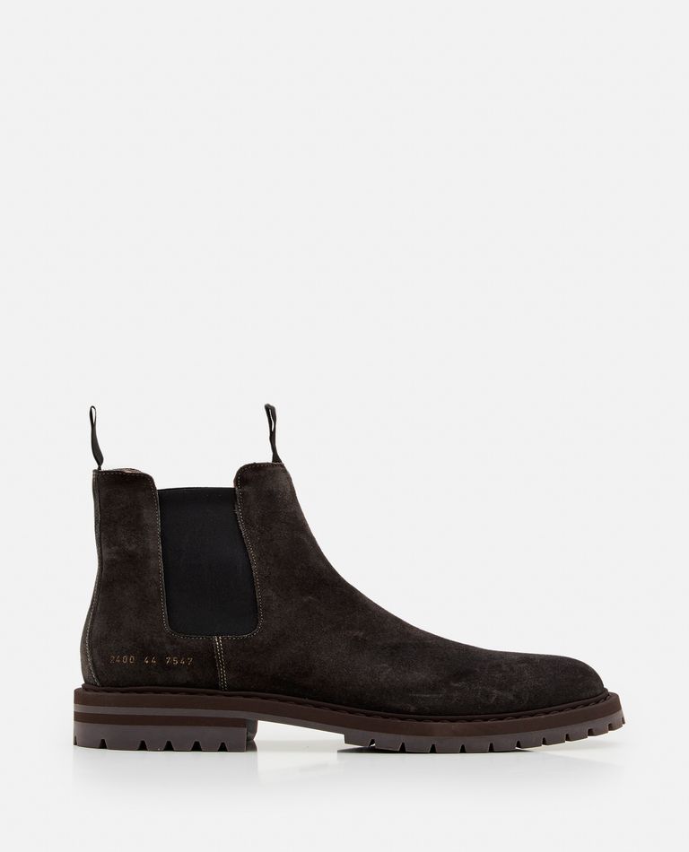 Common Projects  ,  Suede Chelsea Boot  ,  Black 41