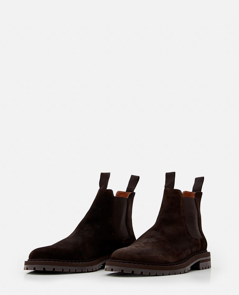 Common Projects  ,  Suede Chelsea Boot  ,  Brown 40