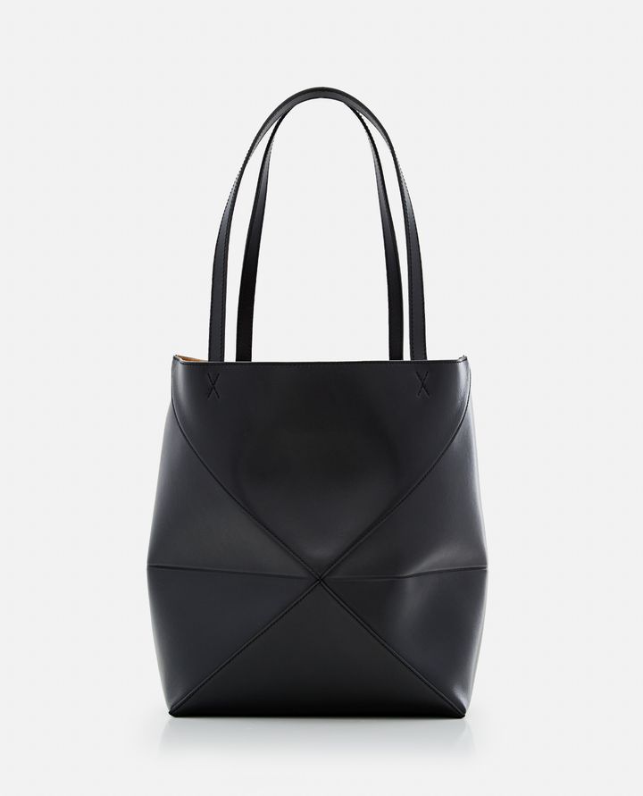 Loewe - MEDIUM PUZZLE LEATHER TOTE BAG_17