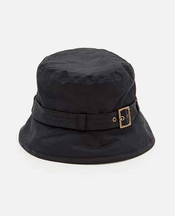 Barbour - KELSO WAXED COTTON BELTED BUCKET HAT