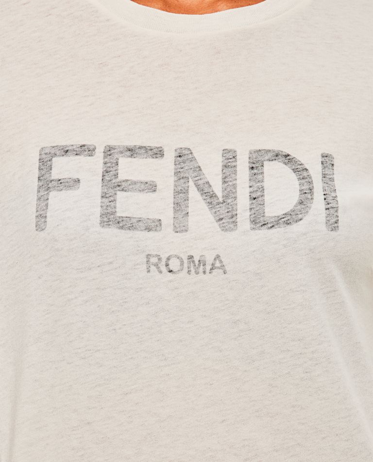 Fendi roma t shirt 2025 white