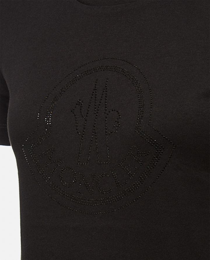 Moncler - T-SHIRT IN COTONE_4